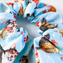 Load image into Gallery viewer, Christmas Dogs Scrunchie
