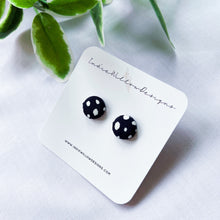 Load image into Gallery viewer, Dotty Spotty Button Earrings

