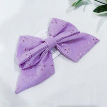 Load image into Gallery viewer, Purple Delilah Hair Bow
