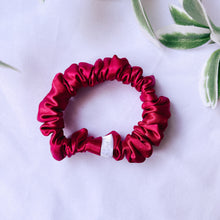 Load image into Gallery viewer, Ruby Red Petite Scrunchie
