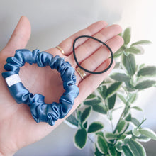 Load image into Gallery viewer, Blue Petite Scrunchie
