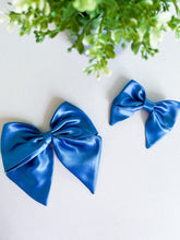 Load image into Gallery viewer, Satin Sailor Hair Bow
