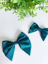 Load image into Gallery viewer, Satin Sailor Hair Bow
