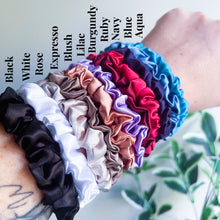 Load image into Gallery viewer, Navy Petite Scrunchie
